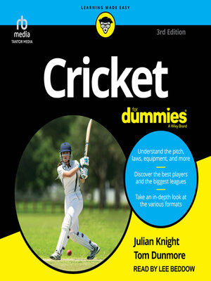 cover image of Cricket For Dummies